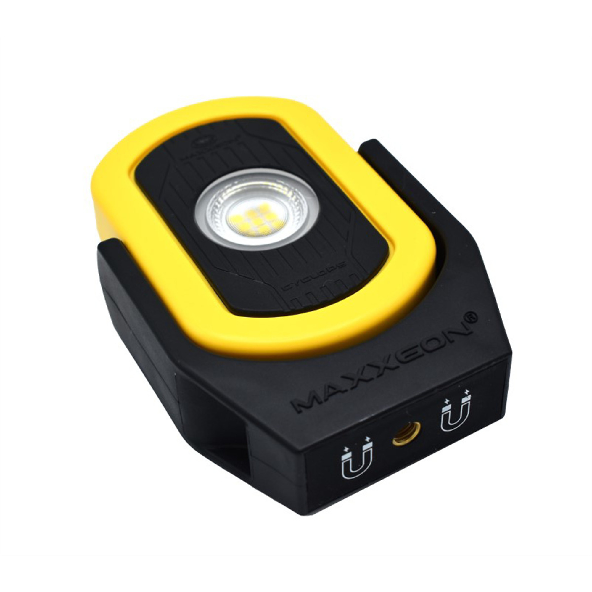 Maxxeon WorkStar 812 Cyclops Rechargeable Work Light — 1/2in. Drive, Matte Black/Green, Model# MXN00812